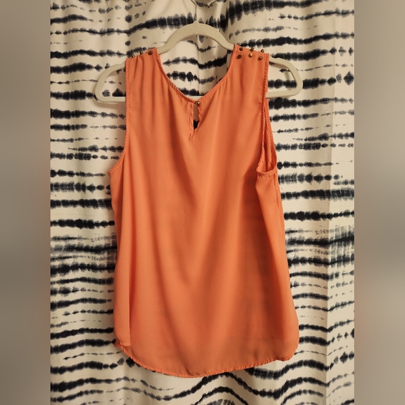 Charlotte Ruse peach blouse - Picture 2 of 4